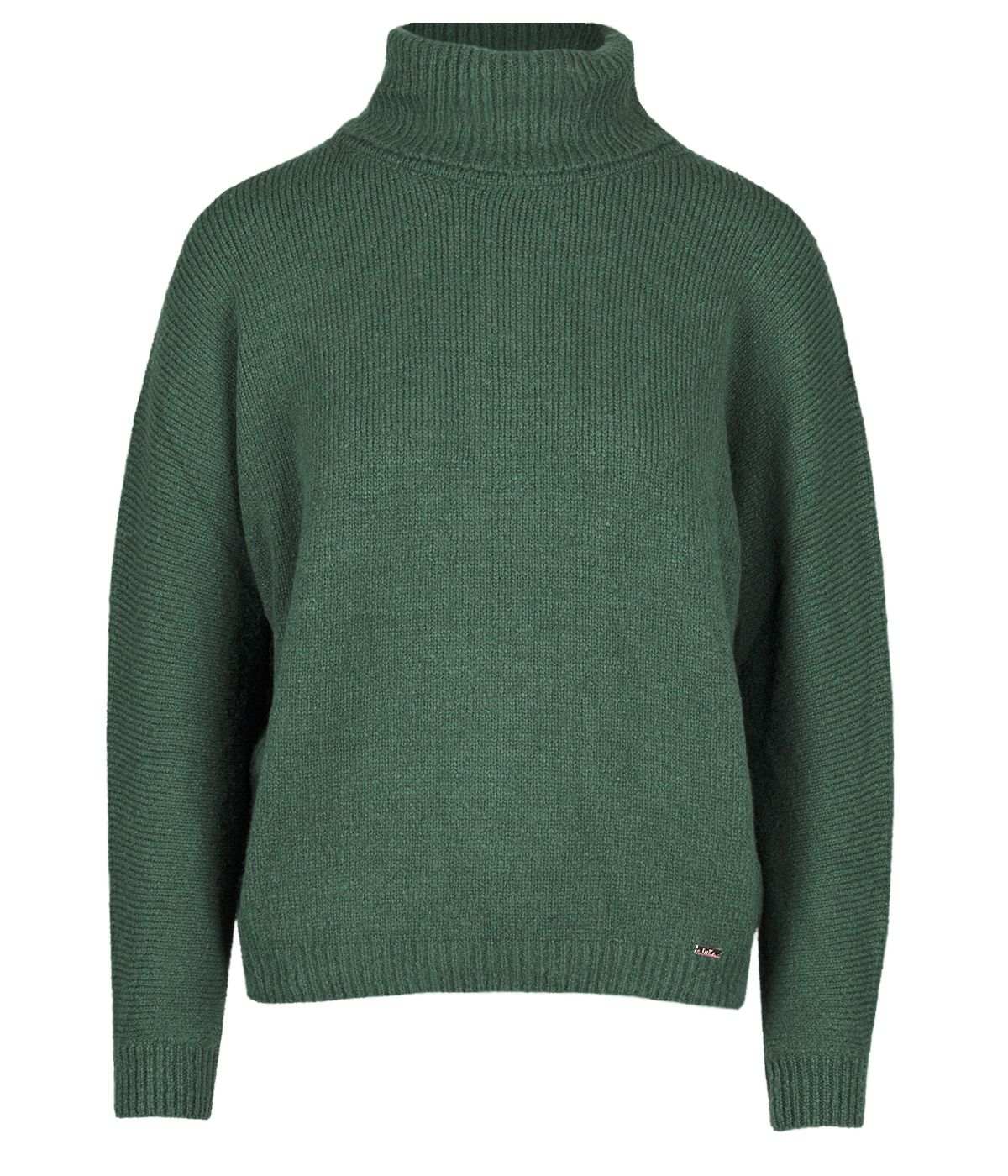 Long-sleeved turtleneck with wool and acrylic 0